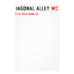 Diagonal Alley  Stationery