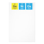 genios  Stationery