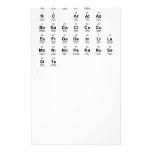 ABCDEFGH
 IJKLMNDO
 PQRSTUV
 WXYZM 
 NC ARATAS
 BEBACACLCECU
 ESFRGAGEINLILA
 MONINOPARARUSE
 SITA
   Stationery