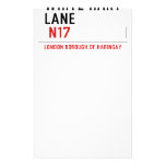 white hart lane   Stationery