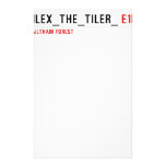 alex_the_tiler_  Stationery