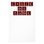 SOLID
 LQUID
 GAS
 PLASMA  Stationery
