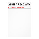 Albert Road  Stationery