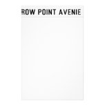 Barrow Point Avenie  Stationery