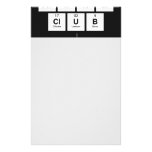 GENIUS
 CLUB
   Stationery