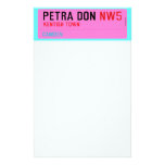 petra don  Stationery