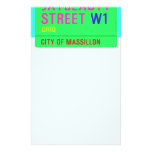 JayBeauty Street  Stationery
