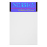 nessi<3  Stationery