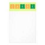 CHUNU  Stationery