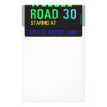 Weegee Road  Stationery
