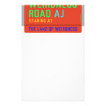 Weirdness Road  Stationery