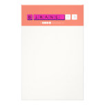 
 B.JHANE_11  Stationery