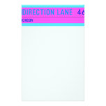 One Direction Lane   Stationery
