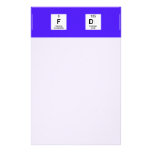 N F d L  Stationery