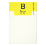 B  Stationery