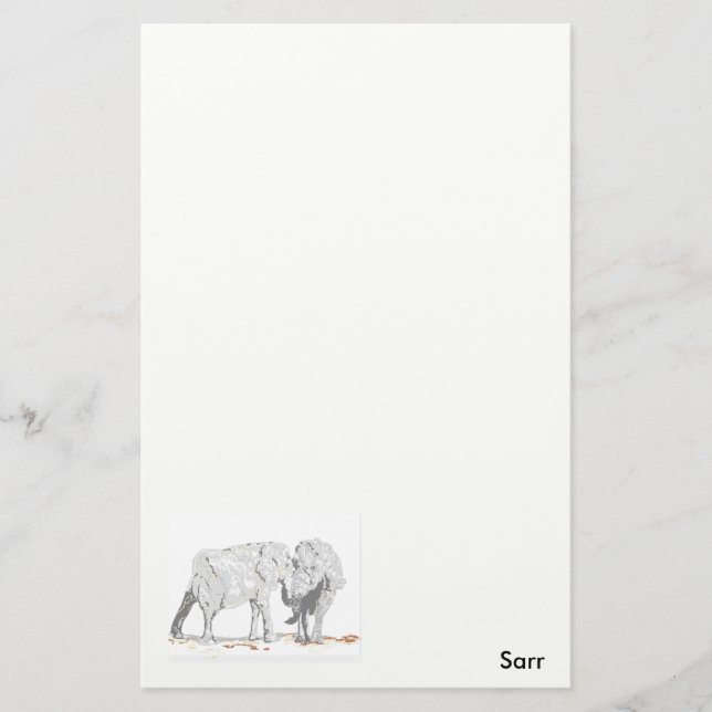 Stationery Elephants (Front)