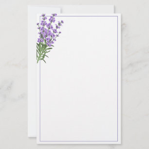 Stationery-Lavender Stationery