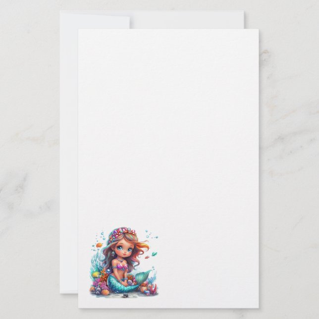 Stationery Mermaid (Front)