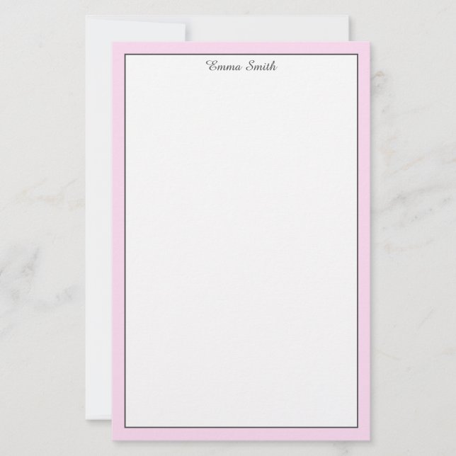 Stationery Paper (Front)