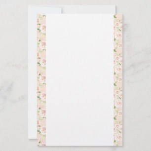 Stationery Paper-Blush Roses