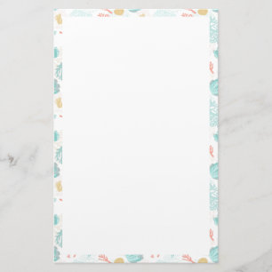 Stationery Paper - Coral