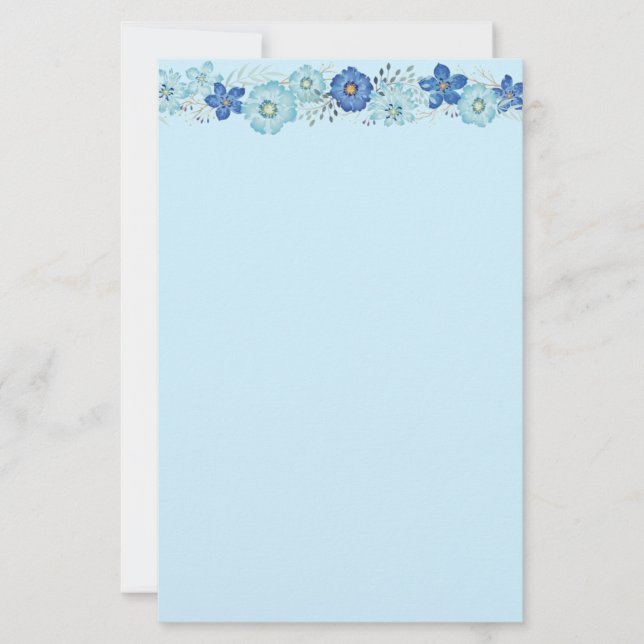 Stationery Paper-Floral (Front)