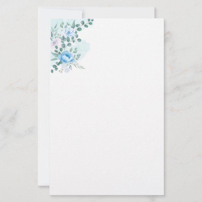 Stationery Paper-Floral (Front)