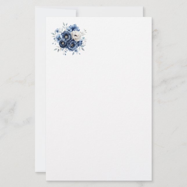 Stationery Paper-Floral (Front)