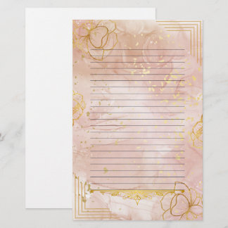 Stationery Paper, Size: 5.5" x 8.5", Paper: Matte,