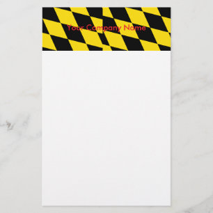 Stationery with Flag of Munich, Germany