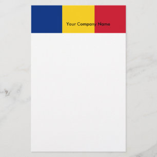 Stationery with Flag of Romania