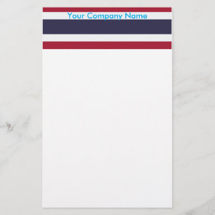 Stationery with Flag of Thailand