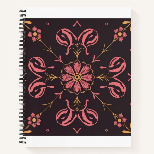 StationeryNotebook Spiral Binding Writing Supplies Notebook (Front)