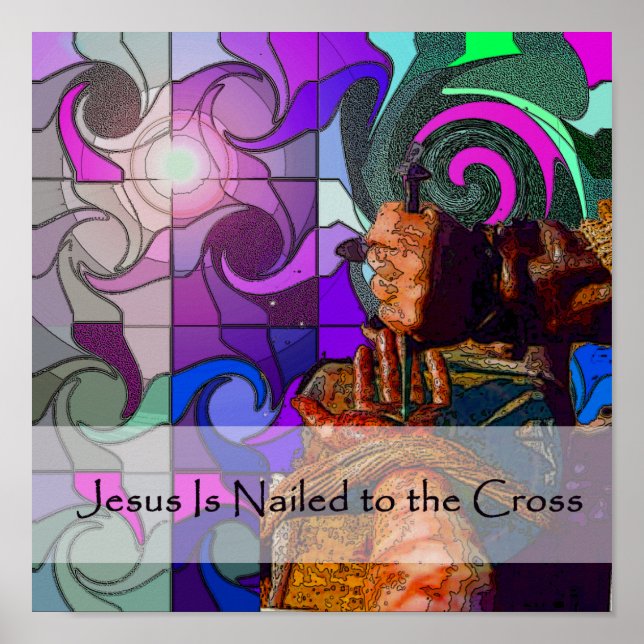Stations of the Cross 10 Poster (Front)