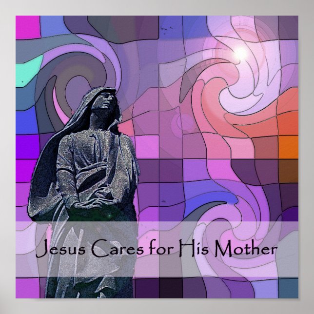 Stations of the Cross 12 Poster (Front)