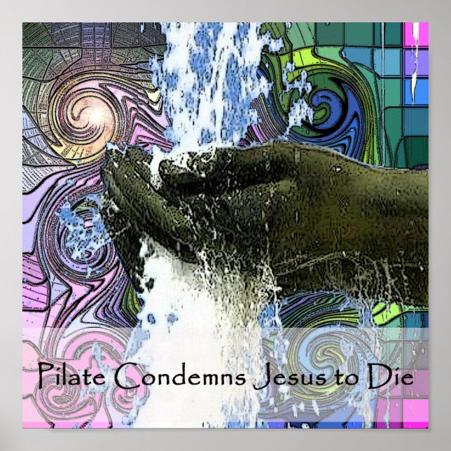 Stations of the Cross 5 Poster (Front)