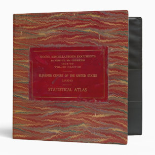 Statistical atlas United States 3 Ring Binder