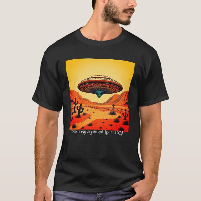 Statistically Alien Desert T-Shirt (Front)
