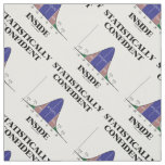 Statistically Confident Inside Bell Curve Humor Fabric