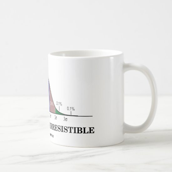 Statistically Irresistible (Stats Humor) Coffee Mug