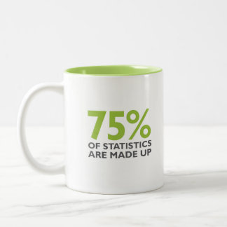 Statistically speaking Two-Tone coffee mug
