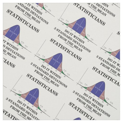 Statisticians Do Within 3 Std Deviations From Mean Fabric