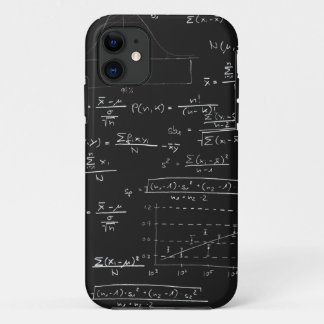 Statistics blackboard iPhone 11 case