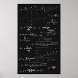 Statistics Blackboard Poster at Zazzle