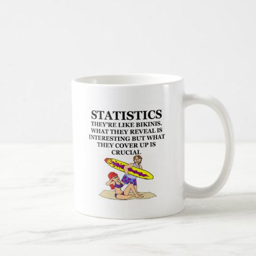 statistics coffee mug