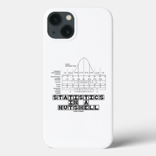 Statistics In A Nutshell Stats Cheat Sheet iPhone 13 Case