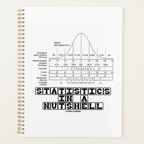 Statistics In A Nutshell Stats Cheat Sheet Planner