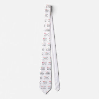 Statistics Made Up Tie