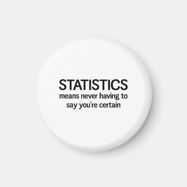 Statistics Magnet (Front)