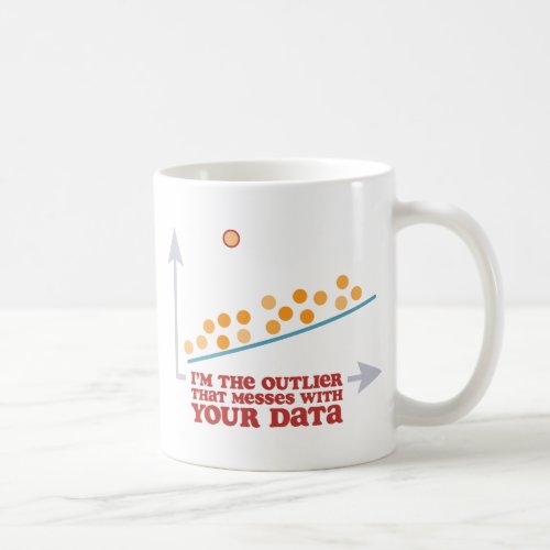 Statistics Outlier Coffee Mug